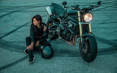 Passande klädsel för motorcykelåkning